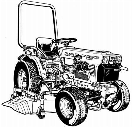 Kubota RC54-71B, RC60-71B Rotary Mower Parts Manual