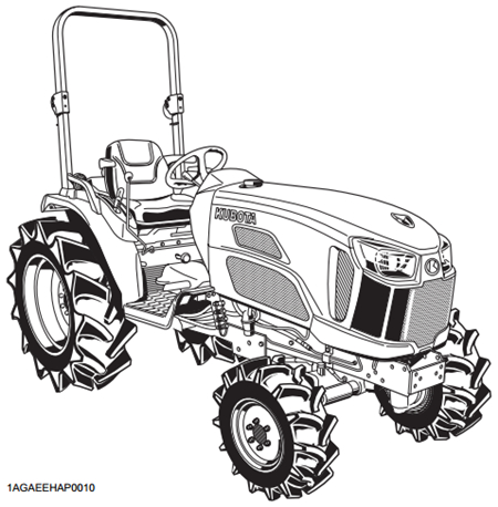 Kubota B3150, B3150SU Tractor Operator’s Manual