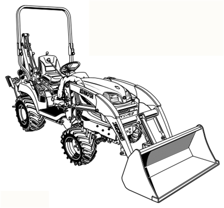 Kubota BX25D-AU, LA240, LA240AU-SG, BT601 Tractor Operator’s Manual