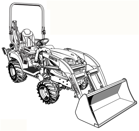 Kubota BX25DLB-AU, LA240A, LA240A, AU-SG, BT602 Tractor Operator’s Manual