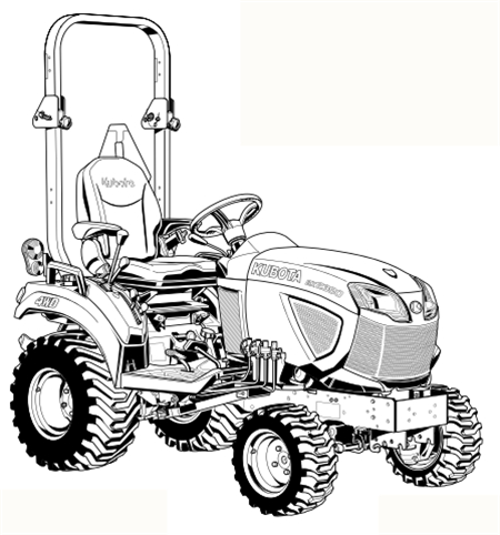 Kubota BX1880, BX2380, BX2680 Tractor Operator’s Manual