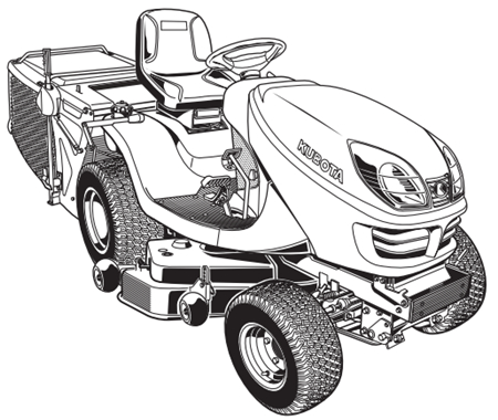 Kubota GR1600-II, GR2100-II Riding Mower Operator’s Manual