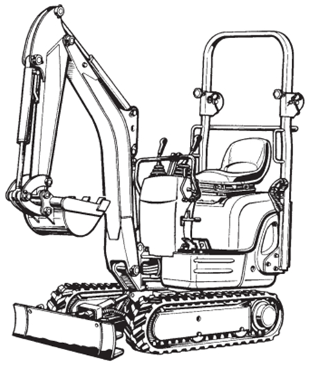 Kubota K008-3 Excavator Operator’s Manual