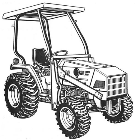 Kubota L35 Tractor Operator’s Manual