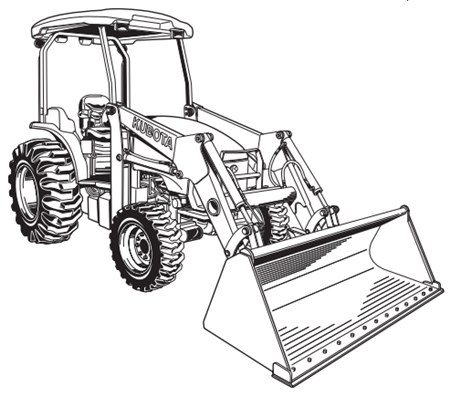 Kubota L47TL, M62TL Tractor/Loader Operator’s Manual