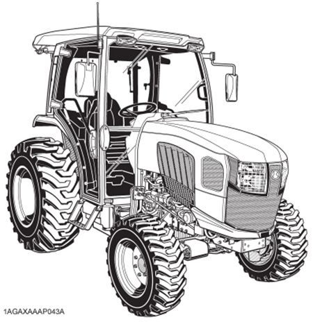 Kubota L3560, L4060, L4760, L5460, L6060 Tractor Operator’s Manual
