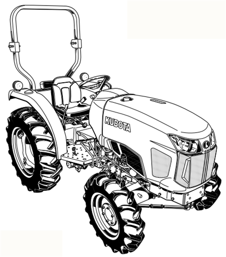 Kubota L3301, L3901 Tractor Operator’s Manual