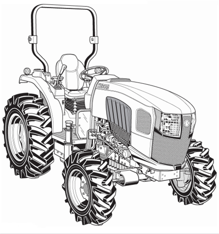 Kubota L3560, L4060, L4760, L5060, L5460, L6060 Tractor Operator’s Manual