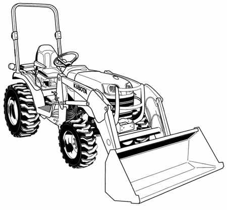 Kubota LA434 Front Loader Operator’s Manual