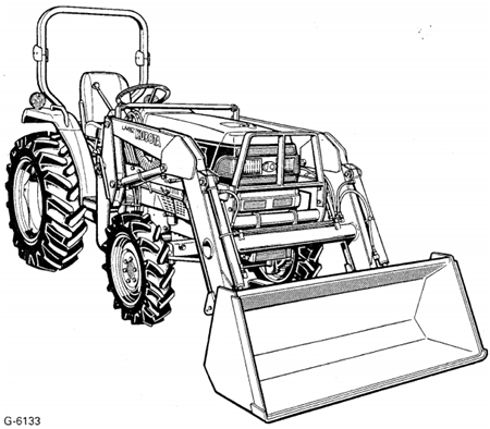 Kubota LA482, LA682 Front Loader Operator’s Manual