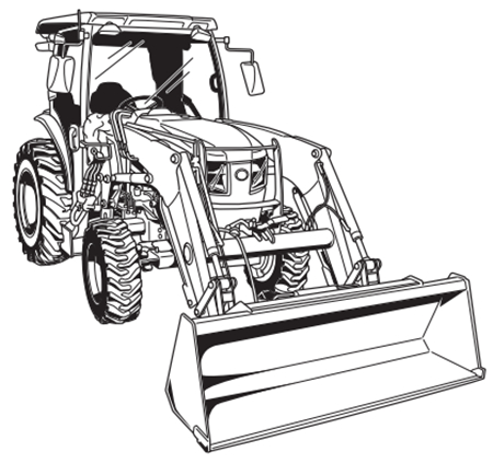 Kubota LA555, LA805, LA1055 Front Loader Operator’s Manual