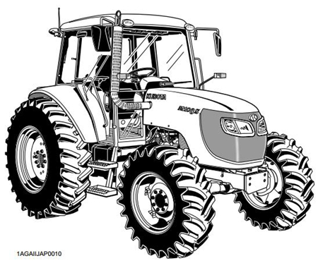 Kubota M108S Tractor Operator’s Manual