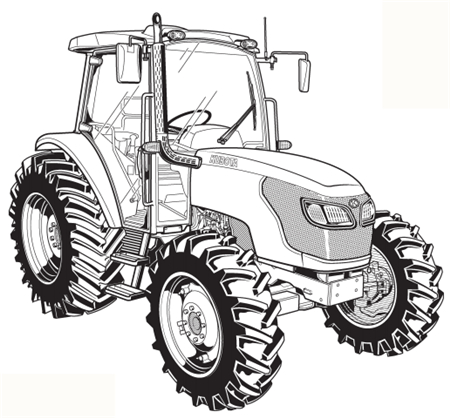 Kubota M7040, M6040, M8540, M9540 Tractor Operator’s Manual