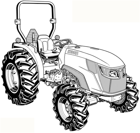Kubota MX4800, MX5200, MX5800 Tractor Operator’s Manual