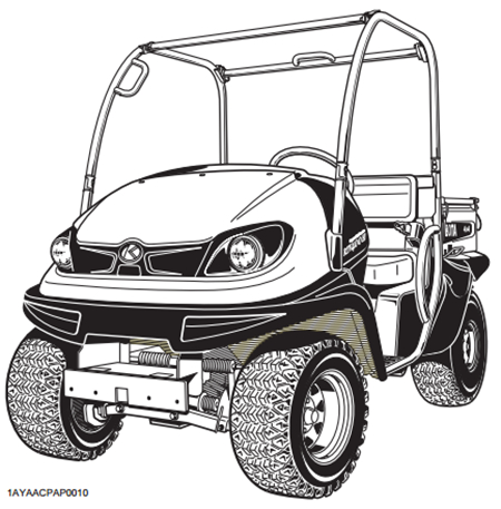 Kubota RTV400Ci Utility Vehicle Operator’s Manual