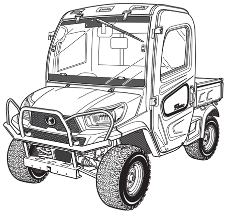 Kubota RTV-X1100C Utility Vehicle Operator’s Manual