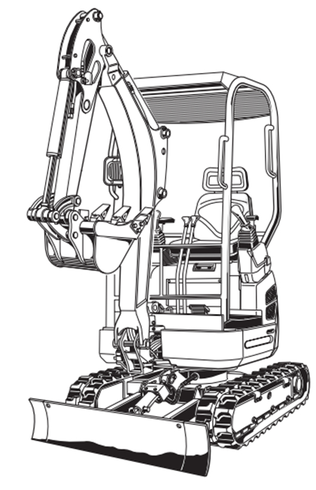 Kubota U17 Excavator Operator’s Manual
