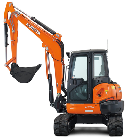 Kubota KX057-4, U48-4, U55-4 Mini Excavator Operator’s Manual