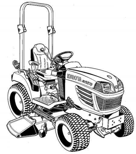 Kubota RCK60D-26BX, RCK54D-26BX Rotary Mower Operator’s Manual