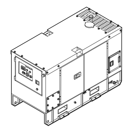 Kubota SQ-1120, SQ-1150, SQ-3140, SQ-3200, SQ-3300 Diesel Generator