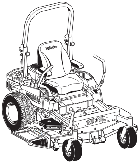 Kubota Z723, Z724, Z725 Zero Turn Mower Operator’s Manual