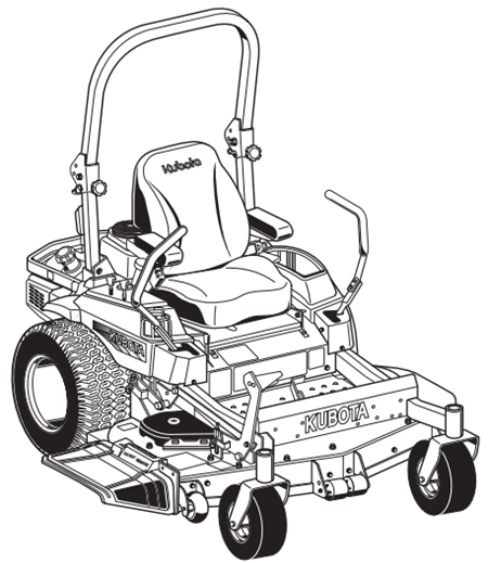 Kubota Z724X, Z726X Zero Turn Mower Operator’s Manual