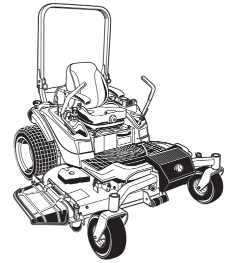 Kubota ZD1211, ZD1211R, ZD1211L, ZD1211RL Zero Turn Mower