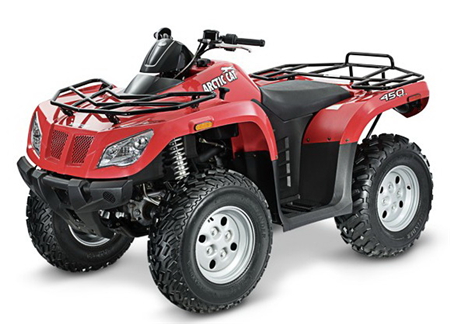 2012 Arctic Cat 450, 1000 Models ATV Service Repair Manual