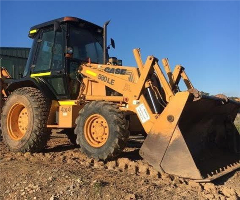 Case 580LE, 580SLE, 580LSP, 580LPS, 590SLE, 590LSP Loader Backhoes