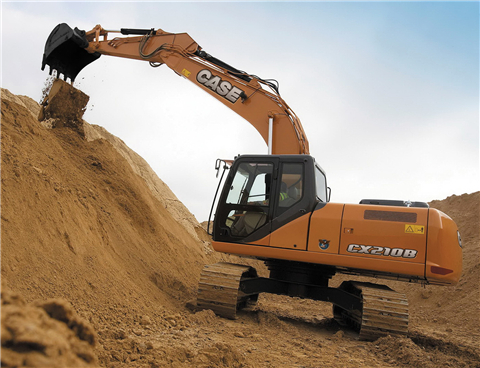 Case CX210B, CX240B Crawler Excavator Service Repair Manual