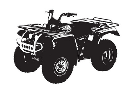 Yamaha YFM400FW, YFM400FWH, YFM400FWE BIG BEAR 4×4 ATV