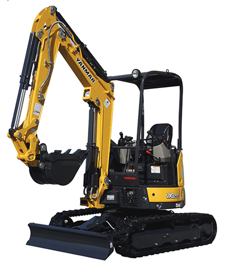 Yanmar VIO25-6A excavator (Crawler Back-hoe)