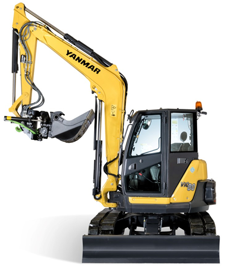 Yanmar VIO80-1 excavator (Crawler Back-hoe) Parts Catalog